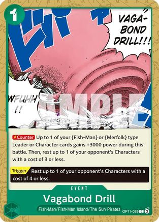 Vagabond Drill - OP11-039 - Common