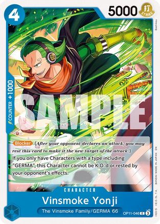Vinsmoke Yonji - OP11-046 - Common