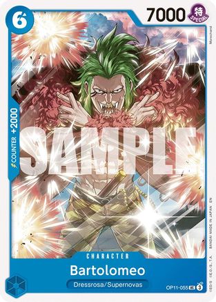 Bartolomeo - OP11-055 - Uncommon