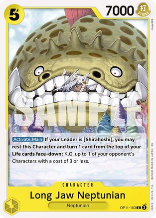 Long-Jaw Neptunian - OP11-103 - Common