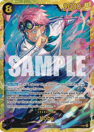 Koby (119) - OP11-119 - Secret Rare