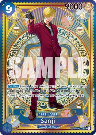 Sanji (OP11 Special) - OP06-119 - Secret Rare