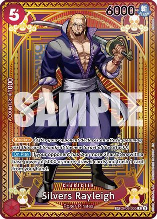Silvers Rayleigh (OP11 Special) - OP09-005 - Rare