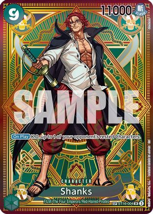 Shanks (OP11 Special) - ST16-004 - Super Rare