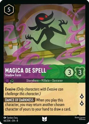 Magica De Spell (Shadow Form) - 66/204 - Uncommon