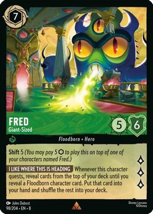 Fred (Giant-Sized) - 98/204 - Rare