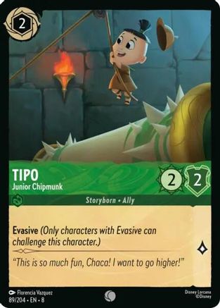 Tipo (Junior Chipmunk) - 89/204 - Common