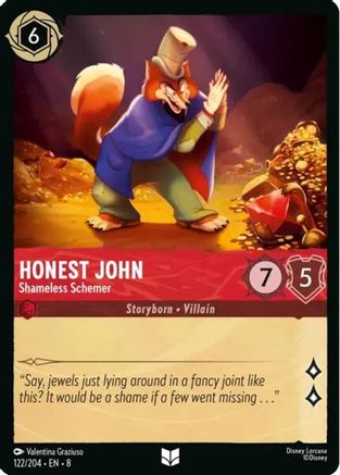 Honest John (Shameless Schemer) - 122/204 - Uncommon