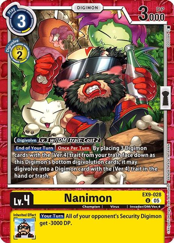 Nanimon - EX9-028 - Uncommon