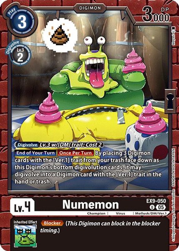 Numemon - EX9-050 - Uncommon