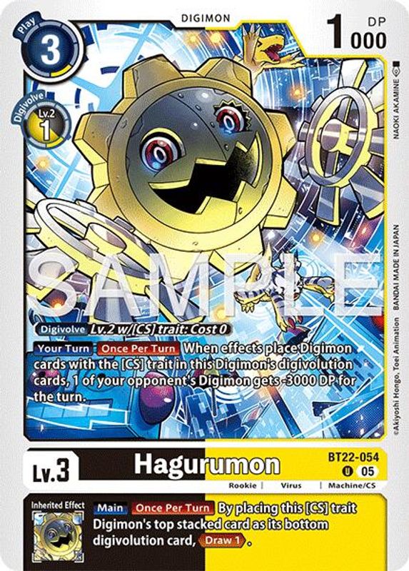 Hagurumon - BT22-054 - Uncommon