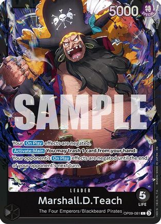 Marshall.D.Teach (ST27) - OP09-081 - Leader