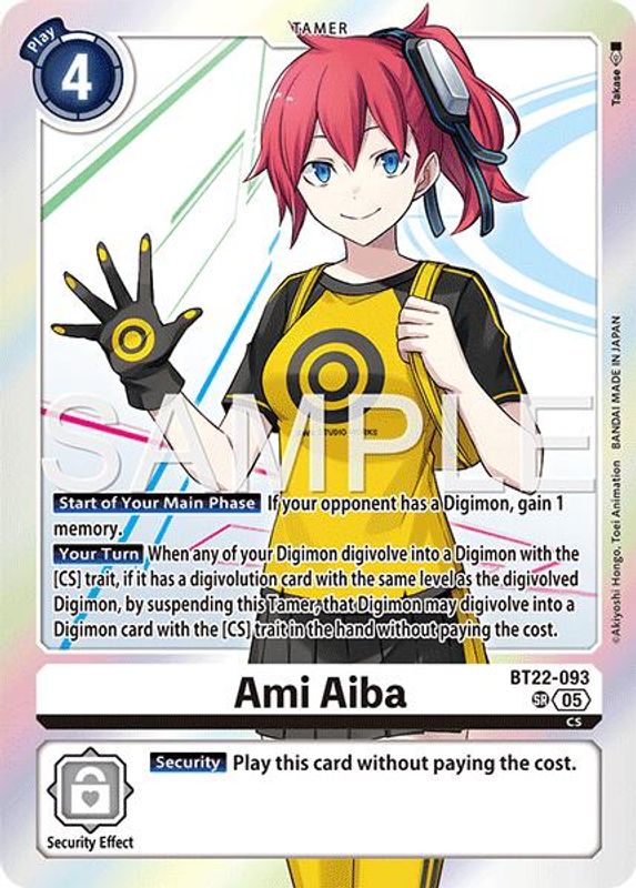 Ami Aiba - BT22-093 - Super Rare