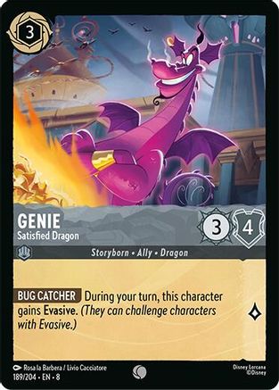 Genie (Satisfied Dragon) - 189/204 - Uncommon