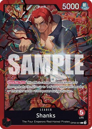 Shanks (ST23) - OP09-001 - Leader