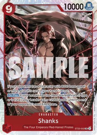 Shanks (002) - ST23-002 - Super Rare