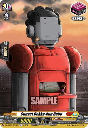 Sunset Dekka-kun Robo - DZ-SS05/081EN - Common