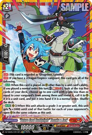 "Future Card Buddyfight" Tasuku & Jack (CR) - DZ-SS05/CR14EN - CoroCoro Rare
