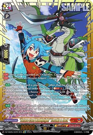 "Future Card Buddyfight" Tasuku & Jack (GCR) - DZ-SS05/GCR14EN - Golden CoroCoro Rare