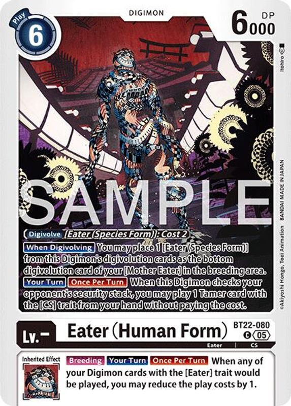 Eater (Human Form) - BT22-080 - Common