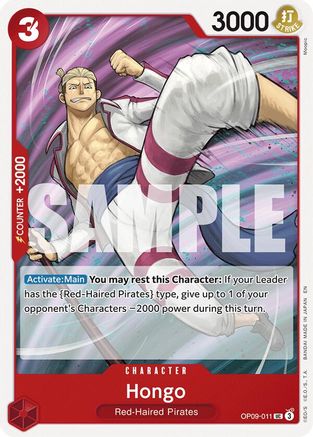 Hongo (ST23) (Reprint EN) - OP09-011 - Uncommon