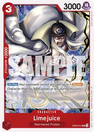 Limejuice (ST23) (Reprint EN) - OP09-014 - Uncommon