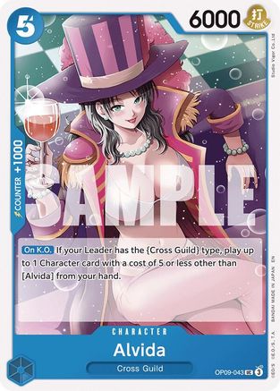 Alvida (ST25) (Reprint EN) - OP09-043 - Uncommon