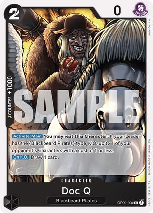 Doc Q (ST27) (Reprint EN) (Non-Foil) - OP09-090 - Rare