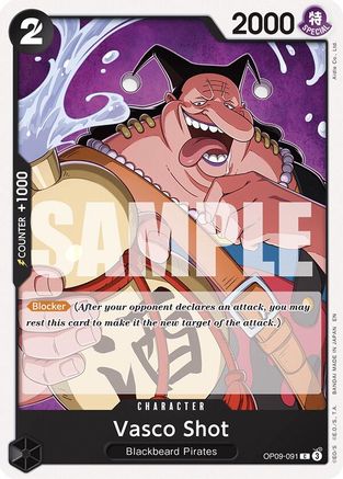 Vasco Shot (ST27) (Reprint EN) - OP09-091 - Common