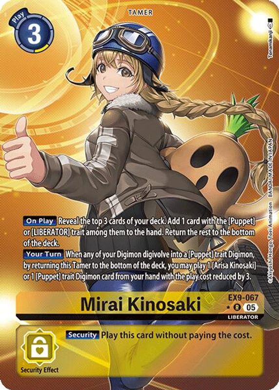 Mirai Kinosaki (Alternate Art) - EX9-067 - Rare