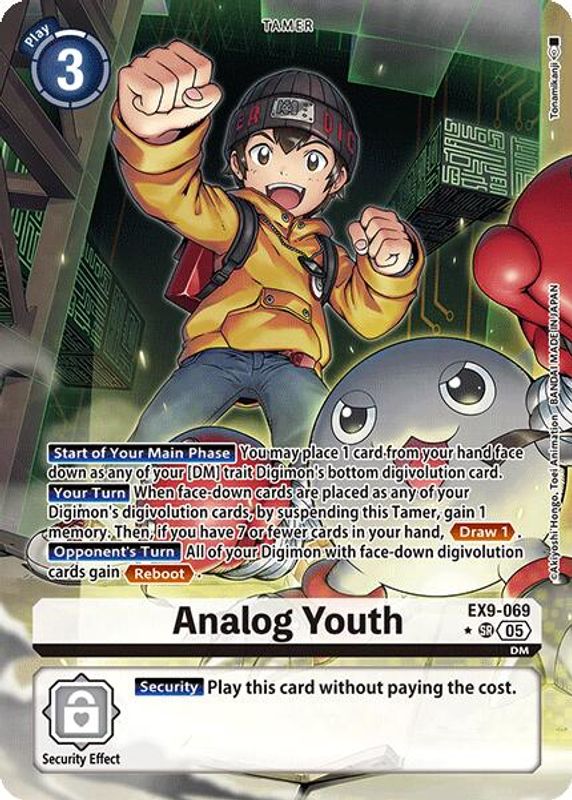 Analog Youth (Alternate Art) - EX9-069 - Super Rare