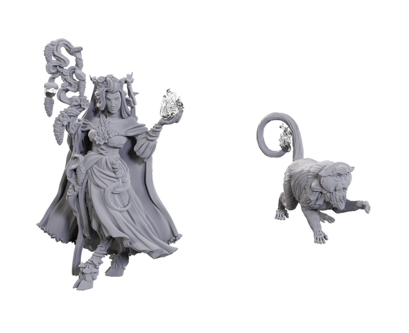 Critical Role Unpainted Minis - Fearne Calloway & Mister (Pre-Order)