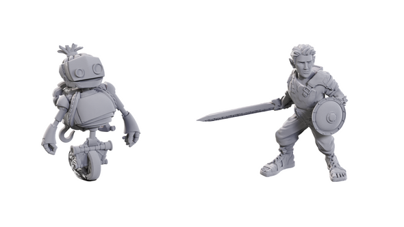 Critical Role Unpainted Minis - Orym, of the Air Ashari & Fresh Cut Grass (Pre-Order)