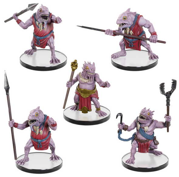 Dungeons & Dragons Icons of the Realms - Kuo-Toa Warband (Pre-Order)