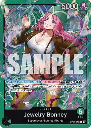 Jewelry Bonney (ST24) - OP07-019 - Leader