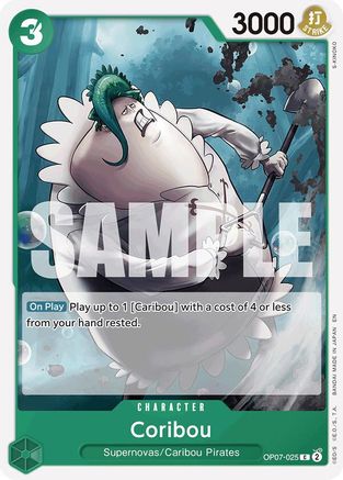 Coribou (ST24) (Reprint EN) - OP07-025 - Common