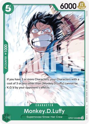 Monkey.D.Luffy (ST24) (Reprint EN) - OP07-033 - Uncommon