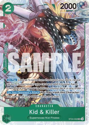 Kid & Killer - ST24-002 - Super Rare