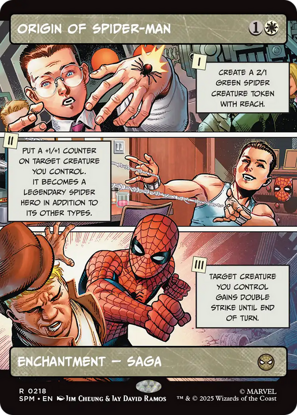 Origin of Spider-Man - Panel Showcase (SPM)
