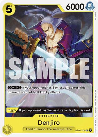 Denjiro (ST28) (Reprint EN) - OP06-109 - Uncommon