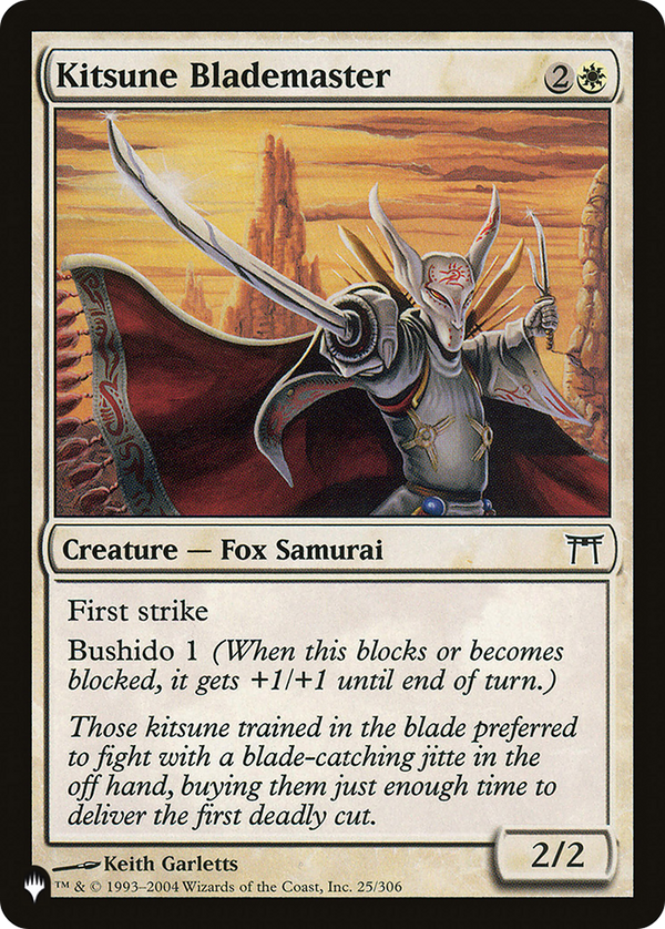 Kitsune Blademaster - CHK Reprint (PLST)