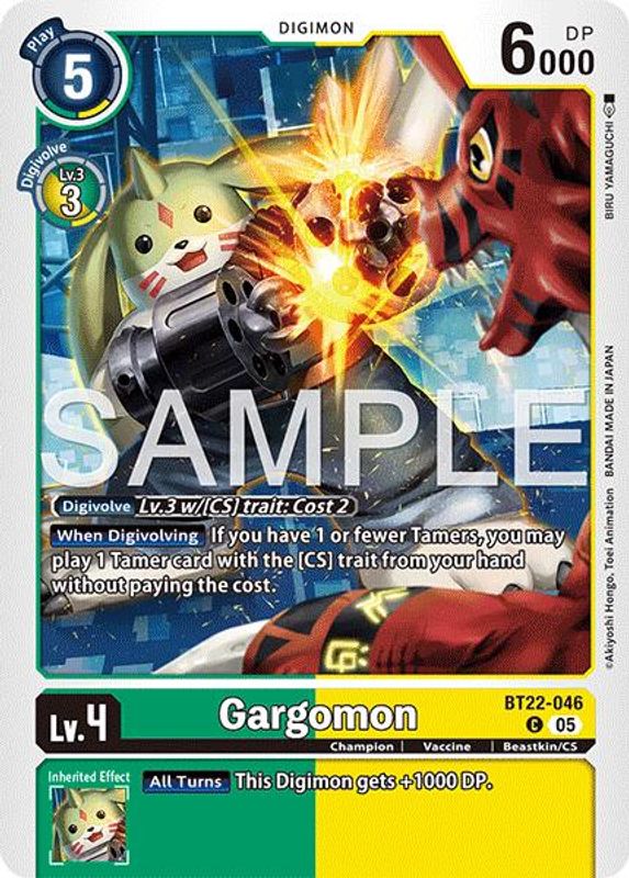Gargomon - BT22-046 - Common