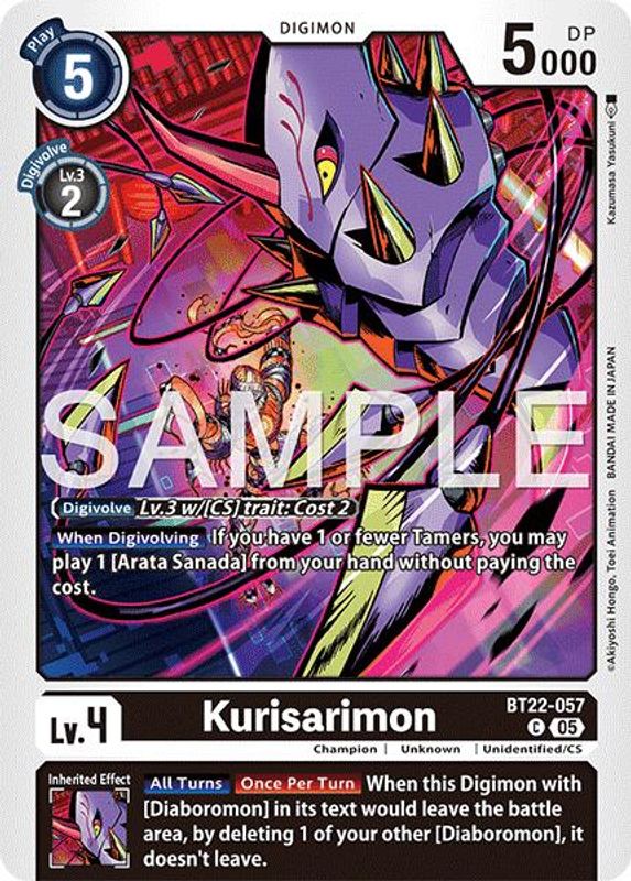 Kurisarimon - BT22-057 - Common