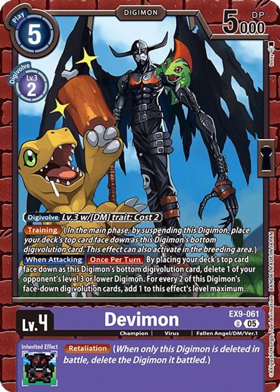 Devimon - EX9-061 - Uncommon