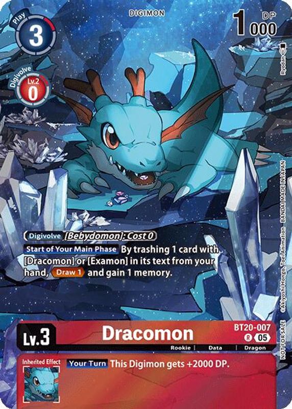 Dracomon (Versus Monsters Legend Pack 2025) - BT20-007 - Rare