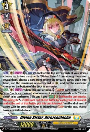 Divine Sister, Arrozconleche (Foil) - D-PR/776EN - Promo