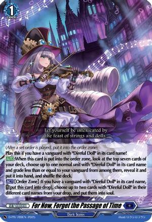 For Now, Forget the Passage of Time - D-PR/789EN - Promo