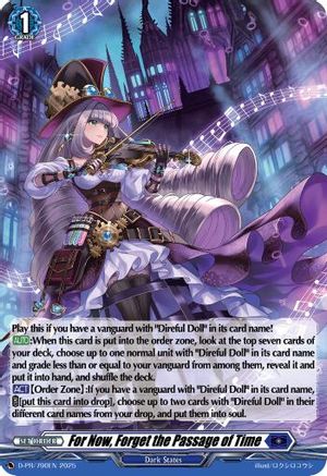 For Now, Forget the Passage of Time (Foil) - D-PR/790EN - Promo
