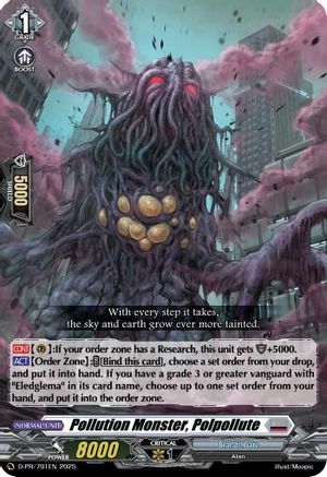 Pollution Monster, Polpollute - D-PR/791EN - Promo