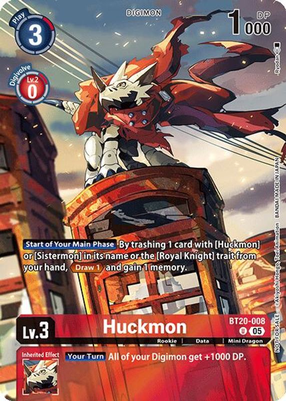 Huckmon (Versus Monsters Legend Pack 2025) - BT20-008 - Uncommon